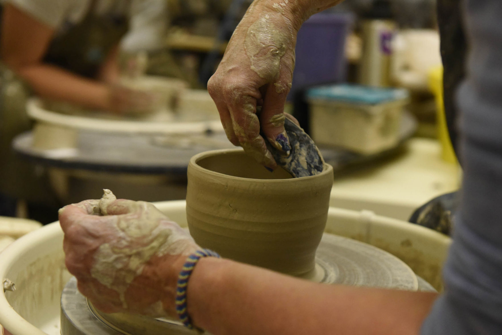 Pottery class